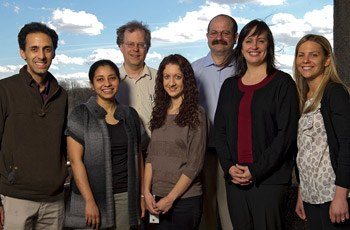 The Team: From left to right: Hormuzd Katki, Arpita Ghosh, Sholom Wacholder, Lisa Mirabello, Mark Schiffman, Julia Gage, Megan Clarke